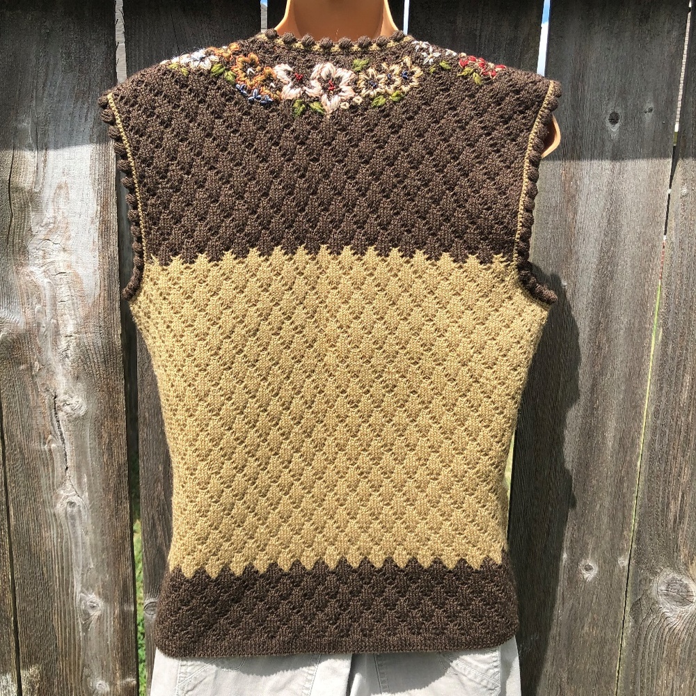 Wolkenstricker Vintage Cardigan Sweater Handmade - Picture 7 of 8